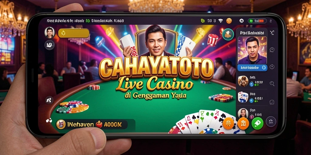 Tangkapan layar CAHAYATOTO menampilkan gameplay kasino langsung yang mendebarkan.