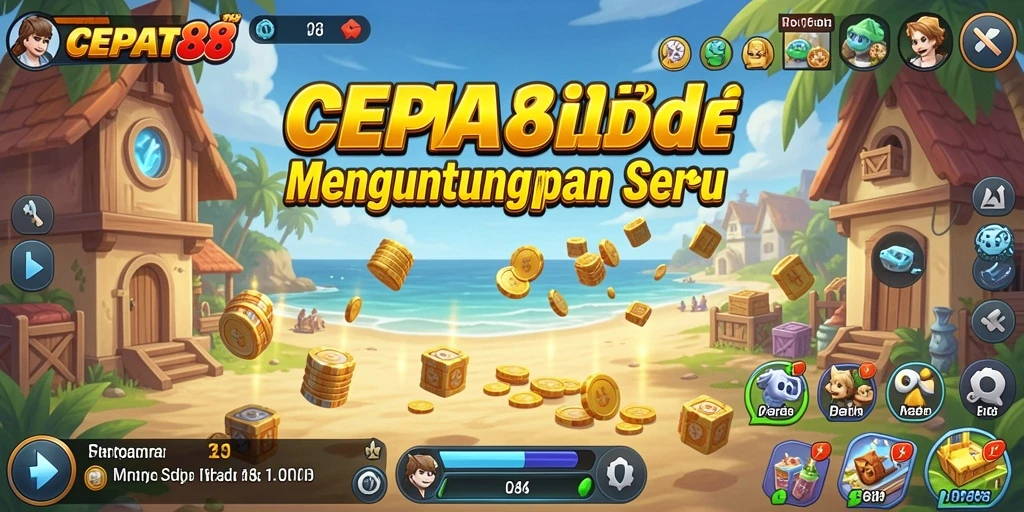 Tampilan gameplay <strong>CEPAT88</strong> yang menarik dan penuh warna.
