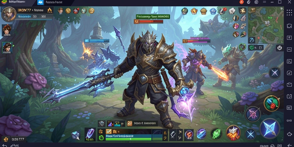 Gameplay seru dan interaksi pemain yang mendalam dalam IKON777.
