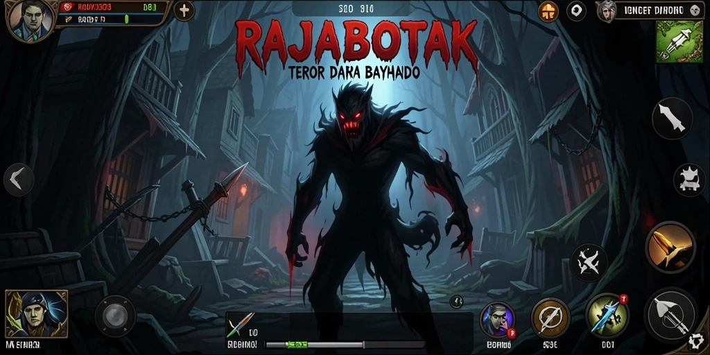 Gameplay mengerikan dari RAJABOTAK yang menegangkan.