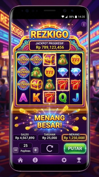 Antarmuka rezekigo memudahkan navigasi untuk menemukan aplikasi.